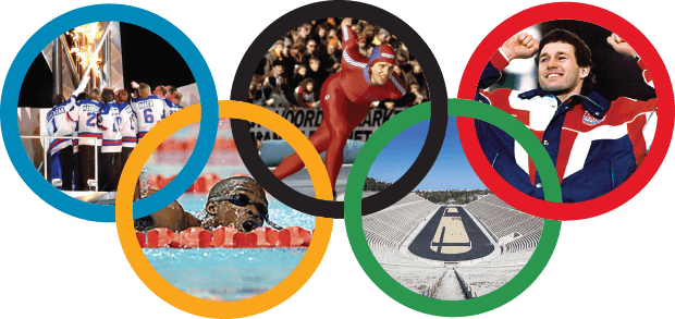 photo ofOlympic rings