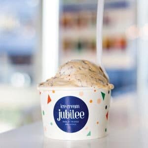 scoop of ice cream from Ice Cream Jubilee